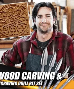 Súprava vrtákov na rezbárstvo a gravírovanie do dreva