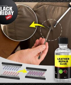 Neviditeľné lepidlo na opravu kože