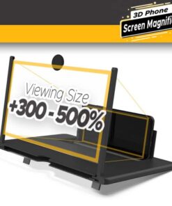 3D lupa obrazovky telefónu