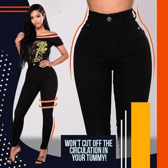 Stretch džínsy perfektného tvaru