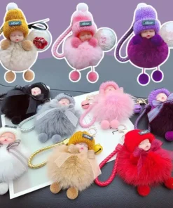 Roztomilá simulačná plyšová škúliaca bábika