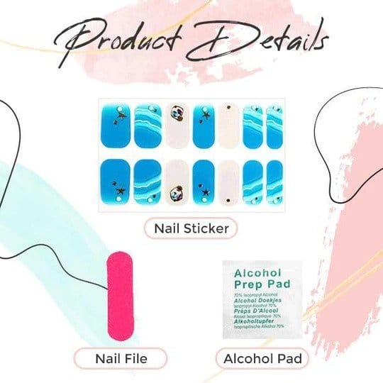 3D nálepka s leskom na nechty - Image 13