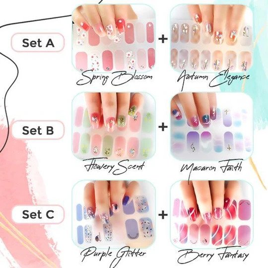 3D nálepka s leskom na nechty - Image 14