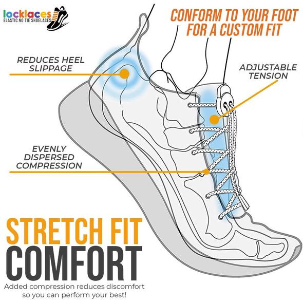 Elastické šnúrky bez viazania - Image 2