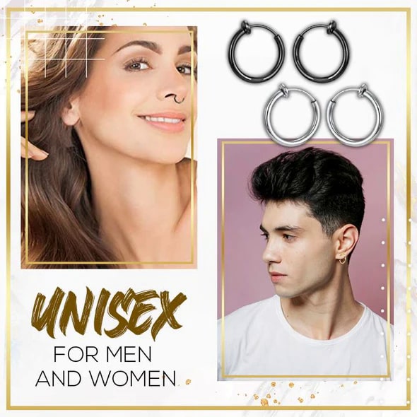 Žiadne napichovacie zaťahovacie náušnice - Image 3