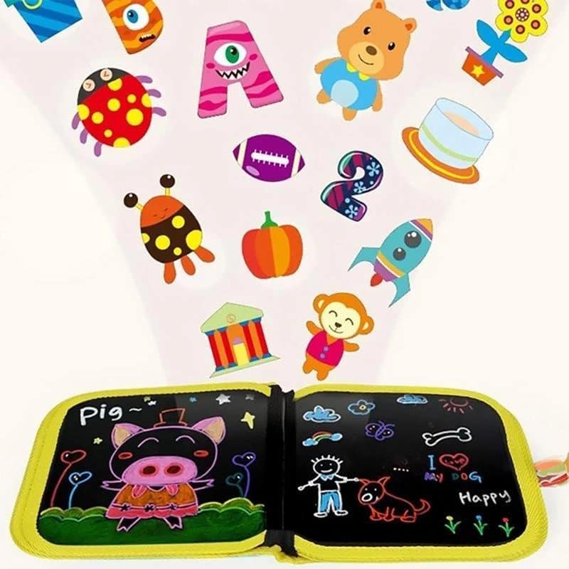 Prenosná zmazateľná podložka na kreslenie čmáraníc (12 pier v cene) - Image 3