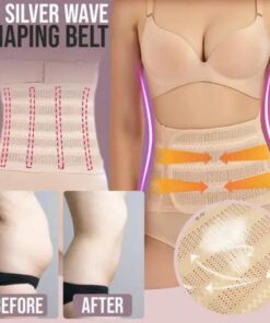 3D strieborný pás na tvarovanie vlny