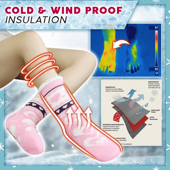 Pohodlné termálne papuče - Image 4