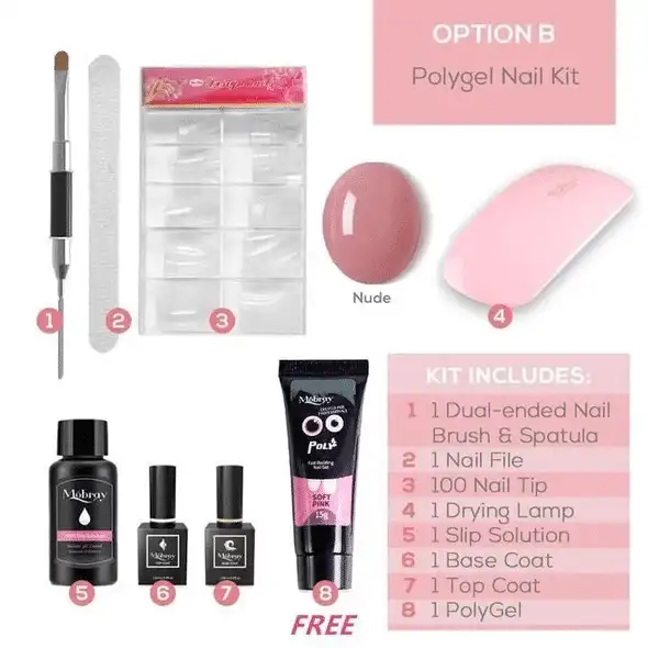 Polygélová súprava na predlžovanie nechtov - Image 5