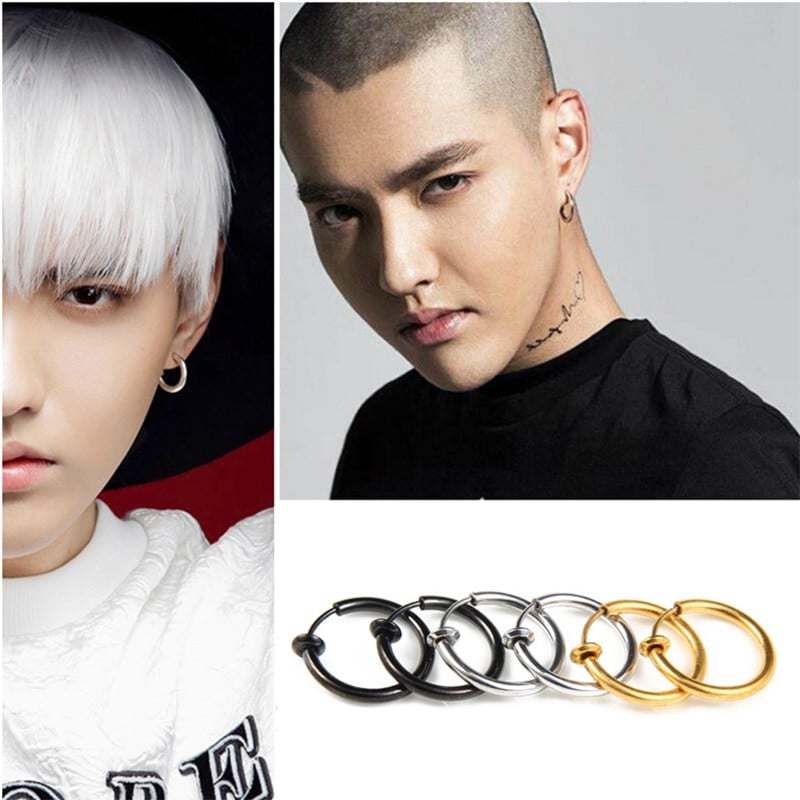 Unisex zasúvacia obruč z nehrdzavejúcej ocele - Image 6