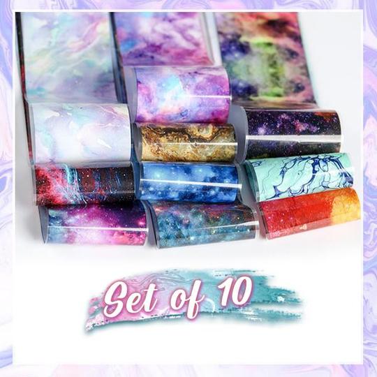 Nailtural instantné mramorové fóliové nálepky - Image 6