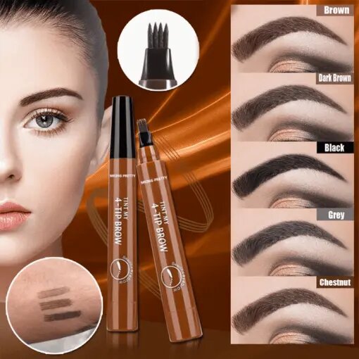 Microblading 4-hrotové pero na obočie - Image 8