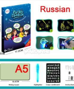 Zábavná a rozvíjajúca hračka na kreslenie svetlom