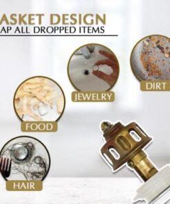 Vyskakovací odtokový filter proti upchávaniu