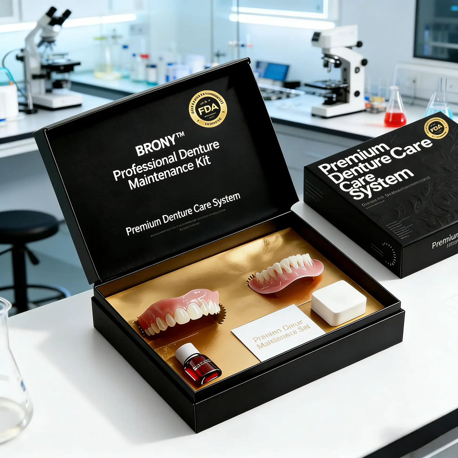 Plne funkčné zubné protézy BRONY™ na mieru