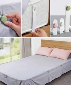 Sada klipov na chápadlá na posteľnú bielizeň