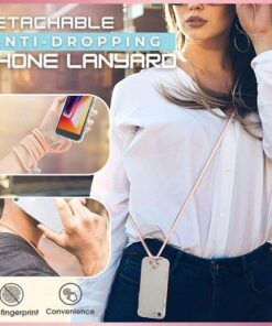 Odnímateľná univerzálna šnúrka na telefón proti pádu