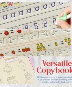 Opätovne použiteľná cvičebná kniha a pero MagicWrite